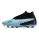 Botas Nike Phantom Gripknit Gx Elite Df Fg Azul Negro