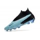 Botas Nike Phantom Gripknit Gx Elite Df Fg Azul Negro