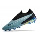 Botas Nike Phantom Gx Elite Fg Azul Negro