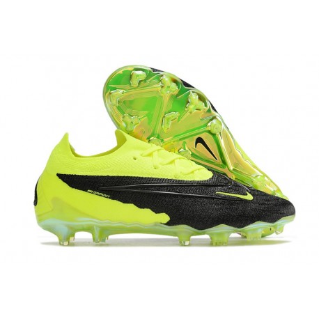 Botas Nike Phantom Gx Elite Fg Negro Verde