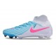 Nike Phantom Luna 2 Elite FG Azul Blanco Rosa