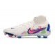 Nike Phantom Luna 2 Elite FG Blanco Rosa Azul