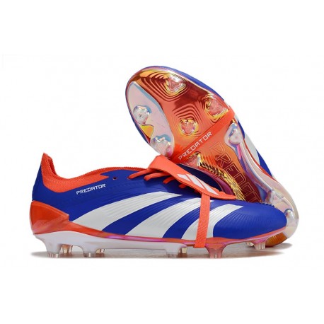 Botas adidas Predator Elite FT FG Azul Blanco Rojo