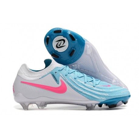 Zapatos Nike Phantom Luna II Elite L FG Blanco Azul Rosa