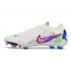 Zapatos Nike Phantom Luna II Elite L FG Blanco Rosa Azul