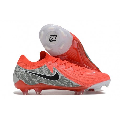 Zapatos Nike Phantom Luna II Elite L FG Rojo Negro Gris