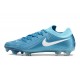 Zapatos Nike Phantom Luna II Elite L FG Azul Blanco