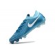 Zapatos Nike Phantom Luna II Elite L FG Azul Blanco