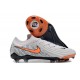 Zapatos Nike Phantom Luna II Elite L FG Gris Naranja