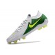 Zapatos Nike Phantom Luna II Elite L FG Blanco Verde Amarillo