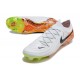 Zapatos Nike Phantom Luna II Elite L FG Blanco Negro Naranja