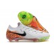 Zapatos Nike Phantom Luna II Elite L FG Blanco Negro Naranja