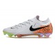 Zapatos Nike Phantom Luna II Elite L FG Blanco Negro Naranja