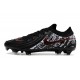 Zapatos Nike Phantom Luna II Elite L FG Negro Blanco Rojo