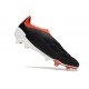 adidas Botas Futbol Predator Elite Laceless FG Negro Blanco Rojo