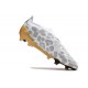 adidas Botas Futbol Predator Elite Laceless FG Blanco Oro Gris