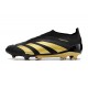 adidas Botas Futbol Predator Elite Laceless FG Negro Oro