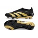 adidas Botas Futbol Predator Elite Laceless FG Negro Oro