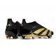 adidas Botas Futbol Predator Elite Laceless FG Negro Oro