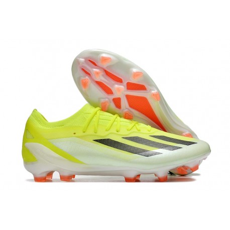 Botas Adidas X Crazyfast Messi.1 FG Team Amarillo Solar Negro Blanco