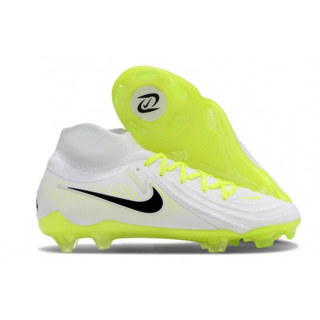 Nike Phantom Luna 2 Elite FG Blanco Negro Amarillo