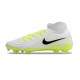 Nike Phantom Luna 2 Elite FG Blanco Negro Amarillo