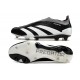 adidas Botas Futbol Predator Elite Laceless FG Negro Blanco