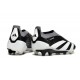 adidas Botas Futbol Predator Elite Laceless FG Negro Blanco