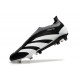 adidas Botas Futbol Predator Elite Laceless FG Negro Blanco