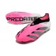 adidas Botas Futbol Predator Elite Laceless FG Rosa Blanco Negro