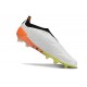 adidas Botas Futbol Predator Elite Laceless FG Blanco Negro Arancione