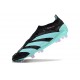 adidas Botas Futbol Predator Elite Laceless FG Negro Azul