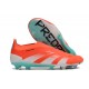 adidas Botas Futbol Predator Elite Laceless FG Rojo Blanco Azul