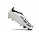 adidas Botas Futbol Predator Elite Laceless FG Blanco Negro Rojo Amarillo