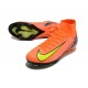 Bota Nike Air Zoom Mercurial Superfly X Elite FG Naranja Amarillo