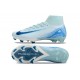 Bota Nike Air Zoom Mercurial Superfly X Elite FG Blanco Azul