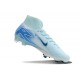 Bota Nike Air Zoom Mercurial Superfly X Elite FG Blanco Azul