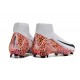 Bota Nike Air Zoom Mercurial Superfly X Elite FG Blanco Negro Naranja