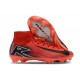 Bota Nike Air Zoom Mercurial Superfly X Elite FG Rojo Negro