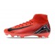 Bota Nike Air Zoom Mercurial Superfly X Elite FG Rojo Negro