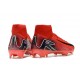 Bota Nike Air Zoom Mercurial Superfly X Elite FG Rojo Negro