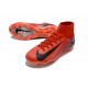 Bota Nike Air Zoom Mercurial Superfly X Elite FG Rojo Negro