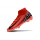 Bota Nike Air Zoom Mercurial Superfly X Elite FG Rojo Negro