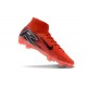 Bota Nike Air Zoom Mercurial Superfly X Elite FG Rojo Negro