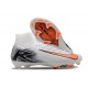 Bota Nike Air Zoom Mercurial Superfly X Elite FG Blanco Naranja Negro