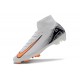 Bota Nike Air Zoom Mercurial Superfly X Elite FG Blanco Naranja Negro