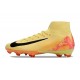 Bota Nike Air Zoom Mercurial Superfly X Elite FG Naranja Negro