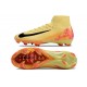 Bota Nike Air Zoom Mercurial Superfly X Elite FG Naranja Negro