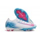 Nike Air Zoom Mercurial Vapor 16 Elite FG Blanco Azul Rosa