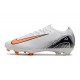 Nike Air Zoom Mercurial Vapor 16 Elite FG Blanco Naranja Negro